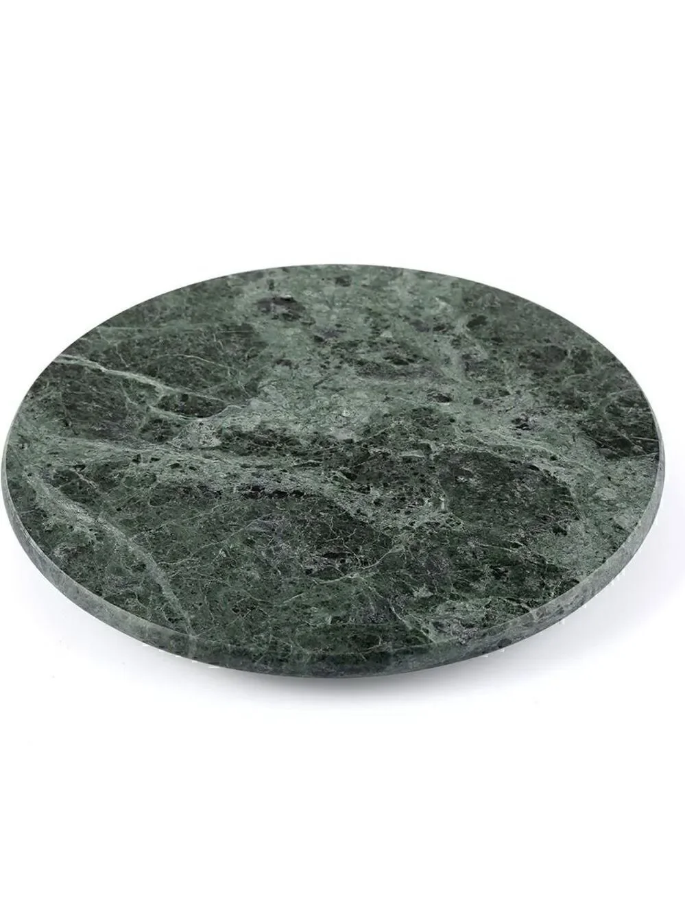 Creative Home Natural Marble Round Trivet Cheese Board Dessert Serving Plate 8